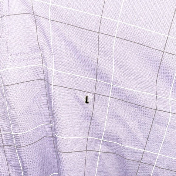 Van Heusen Studio Golf Purple Polo Shirt - Picture 4 of 9